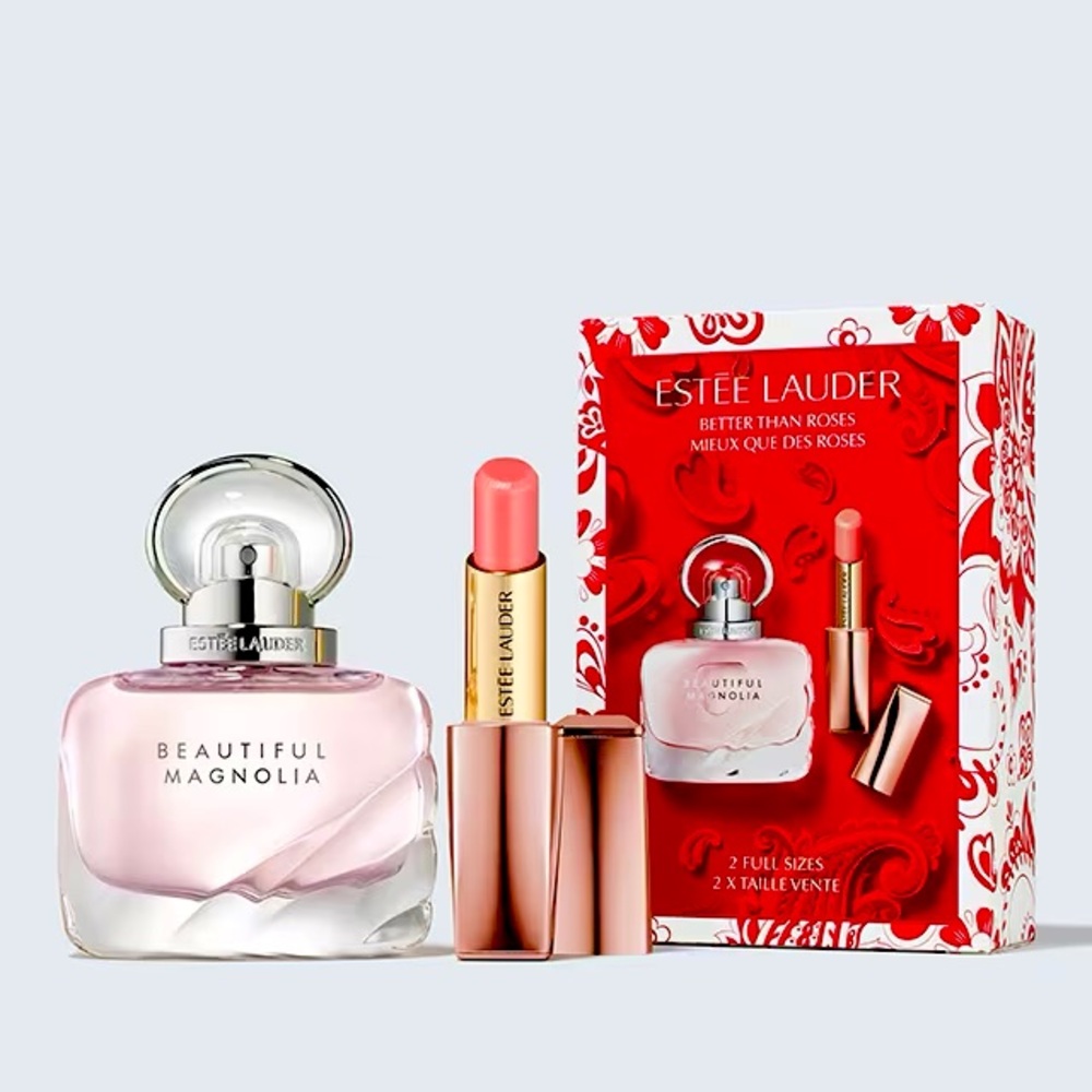 Estée Lauder 2-Pc. Better Than Roses Fragrance & Lipstick Set ~ $118.00 Value